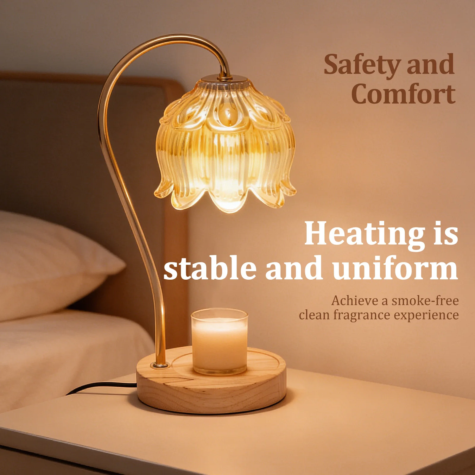 Dimmable Flower Can…