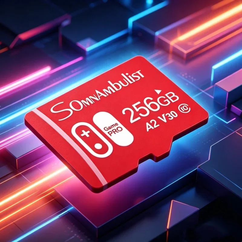 

Venerous SomnAmbulist A2 V30 U3 Briskish Memory Card 32GB 64GB 256GB Mini SD Card For 4K HD Camera / TV / Game / Gopro UAV