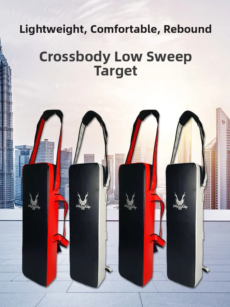 タイ式斜め掛けプロボクシング武道テコンドーキックターゲットパンチングバッグフィットネストレーニング機器