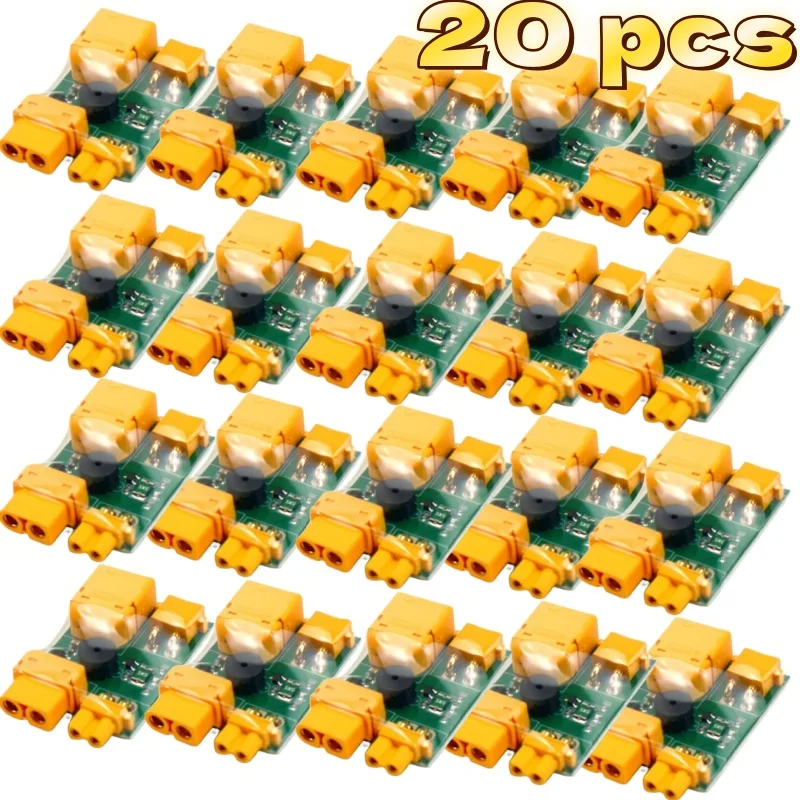 

20 шт. XT30 XT60 FPV дымозащитный предохранитель для 2-6S RC установка дрона защита от короткого замыкания защитная вилка