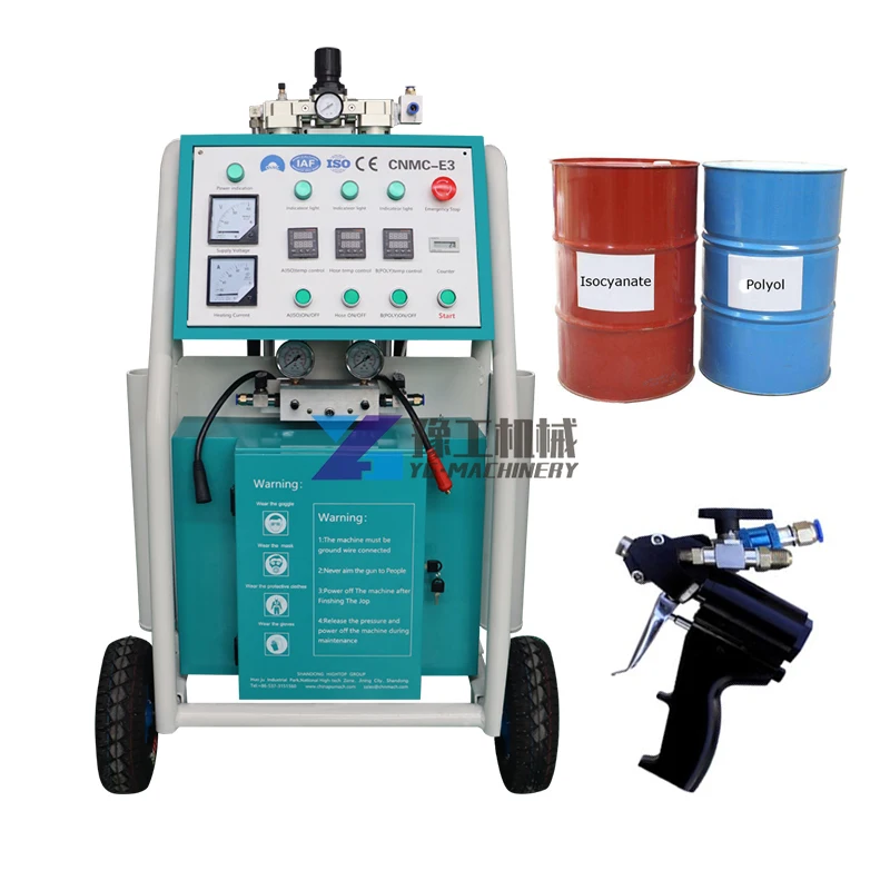 Cheap Portable Polyurethane Pu Spray Foam Machine for Wall Roof Tank Container Insulation