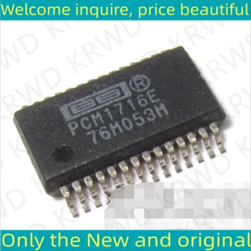 

2PCS PCM1716E New and Original Chip IC PCM1716E PCM1716 SSOP-28