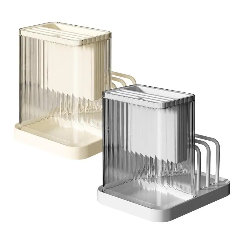 

Держатель для кухонного резака, держатель для палочек для еды, стойка для резака, отсек для хранения, бытовая органайзерная стойка, экономия места, кухонное хранилище