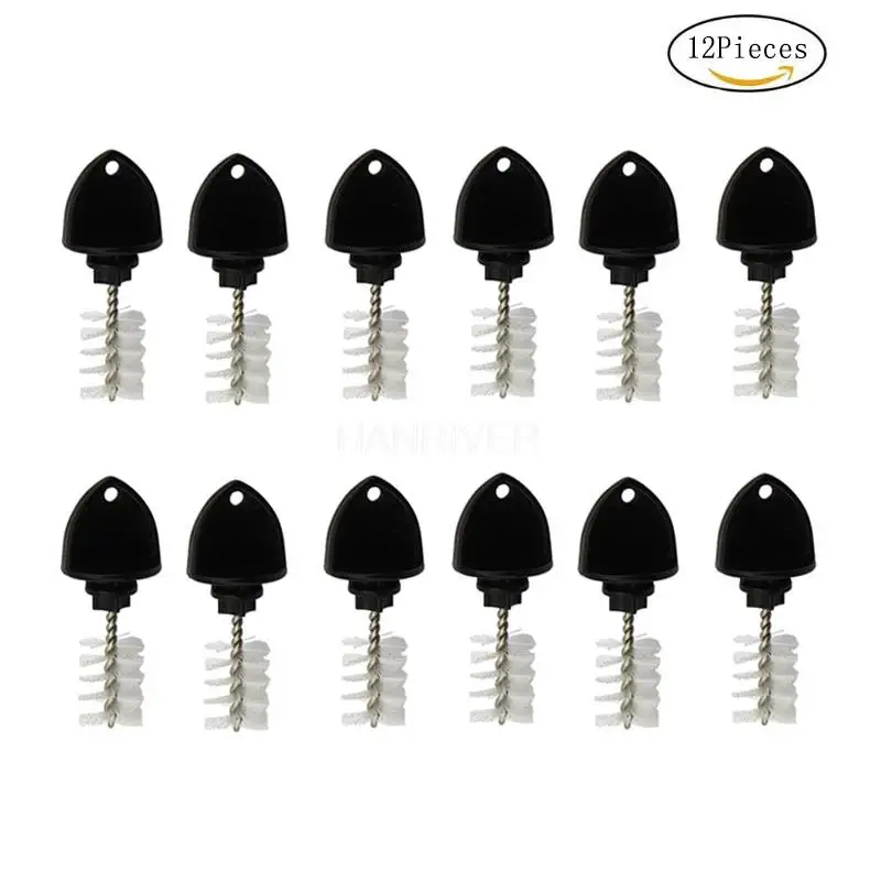 12Pcs Faucet Plug Brush, 2 in 1 Beer Tap Cap Plug & Cleaning Brush, Fit Snugly into the Stout for Most Standard Taps