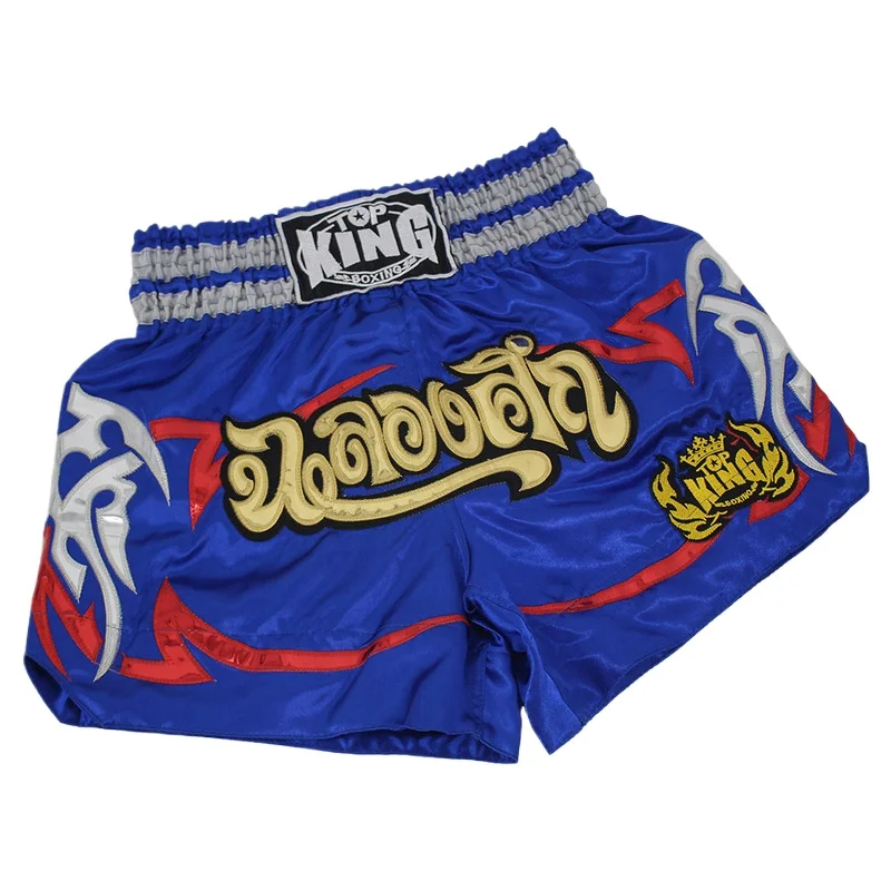 

Muay Thai MMA Boxing Shorts Martial Arts Fitness Training Sports Pants for Men Women Kickboxing Taekwondo