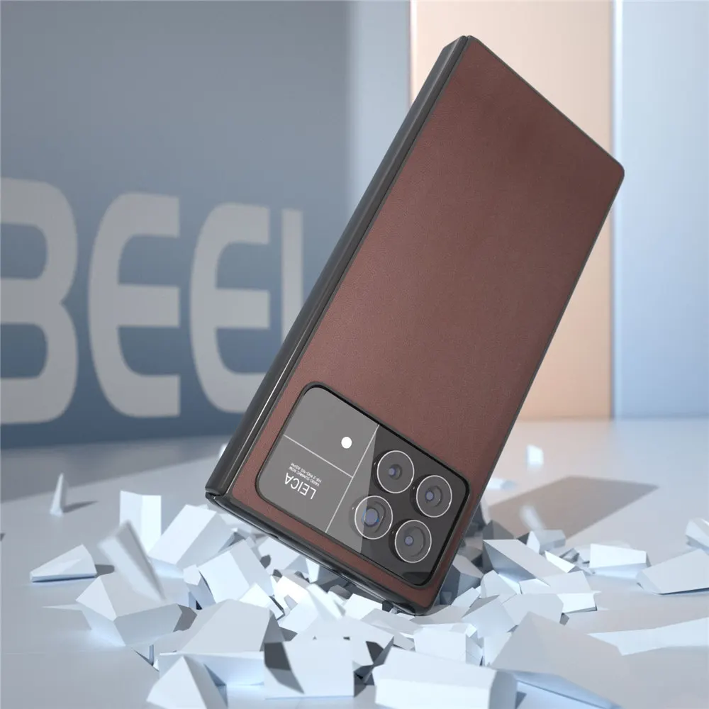 Оригинальный Тонкий чехол Abeel из натуральной кожи для Xiaomi MIX Fold 3 2 Ретро деловой защитный чехол