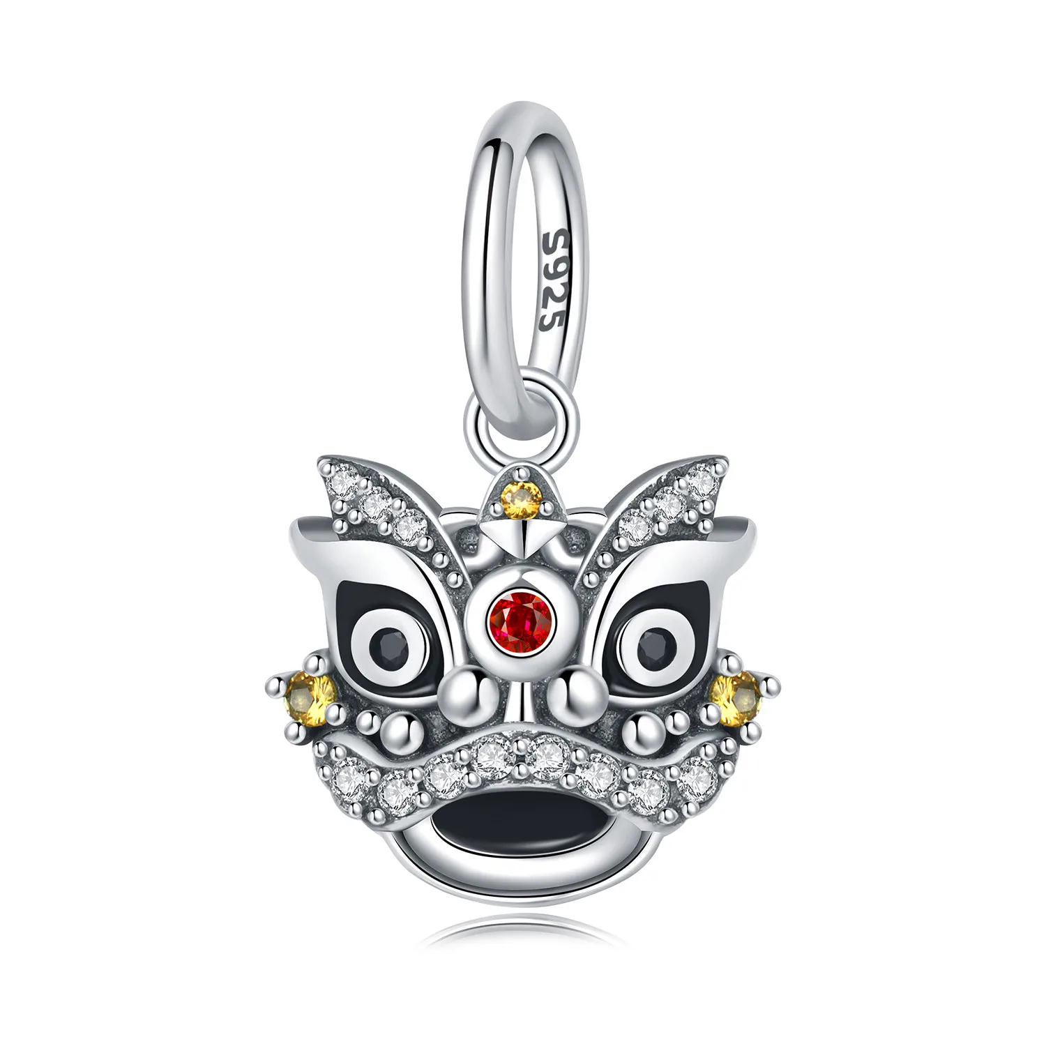 

Original 925 Sterling Silver Charms Luxury Lion Charm Animal Pendant Beads Fit Bracelet Diy Women Making Delicate Gift