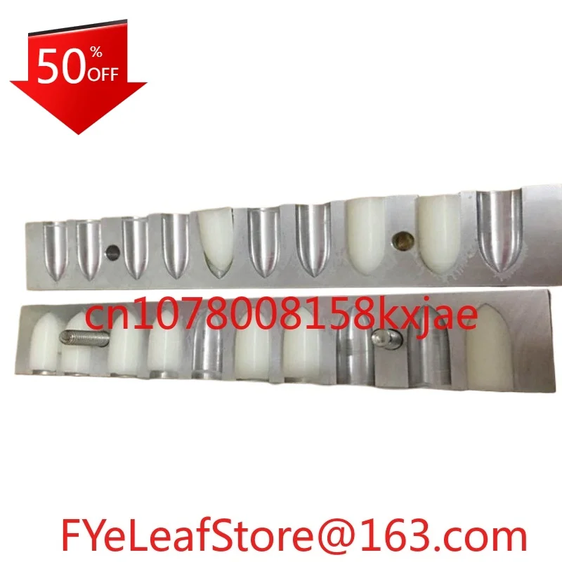 

1,523G форма для суппозитора обучающей головки с 10 отверстиями, открытая левая и правая из алюминиевого сплава