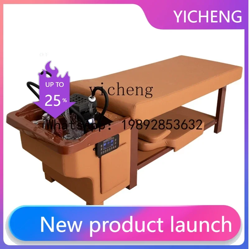 

X8 Head Therapy Shampoo Chair with Water Circulation Fumigation Bed Automatic Smoke-Free Moxibustion Bed Whole Body Moxibustion