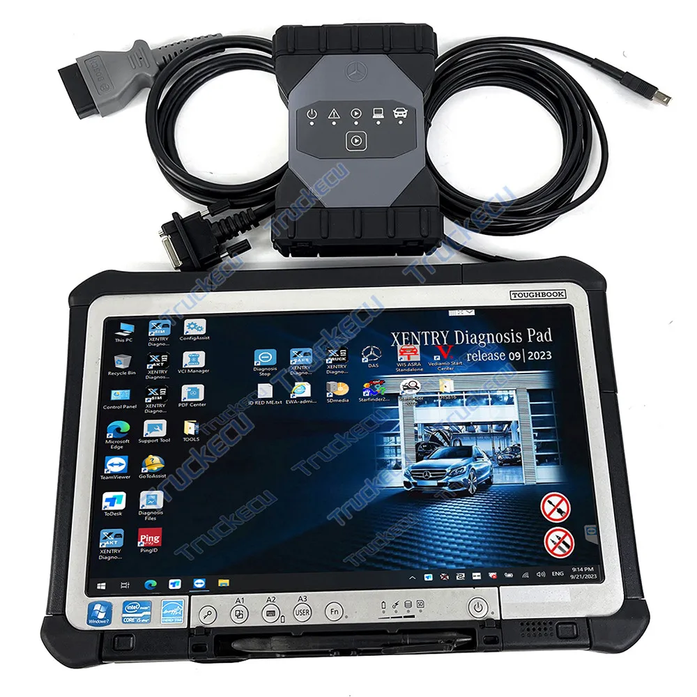 

CF D1 CF-D1 tablet MB Star C6 pk c4 c5 multiplexer Xenntry das epc For Benz VCI C6 DOIP WiFi Xenntry Car VAN Diagnosic Tool