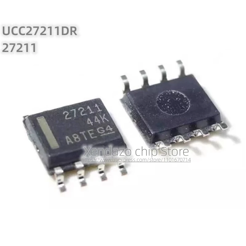 10pcs/lot UCC27211DR 27211 SOP-8 package Original genuine Bridge driver chip