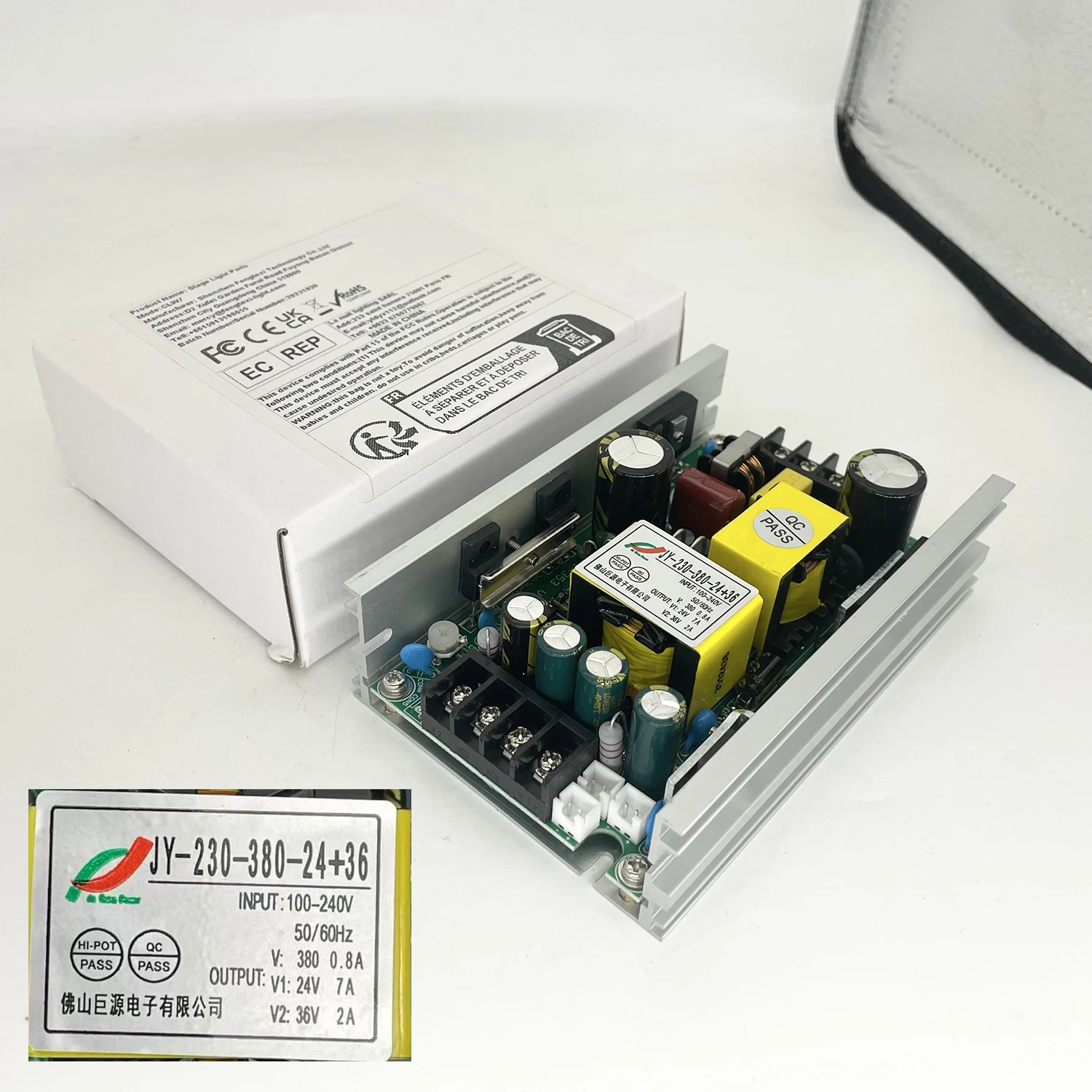 Main Power PCB PSU Assembly Kit 400W/450W 380v24v12v Power Source Supplier for 230 200 189 Moving Head Beam Light