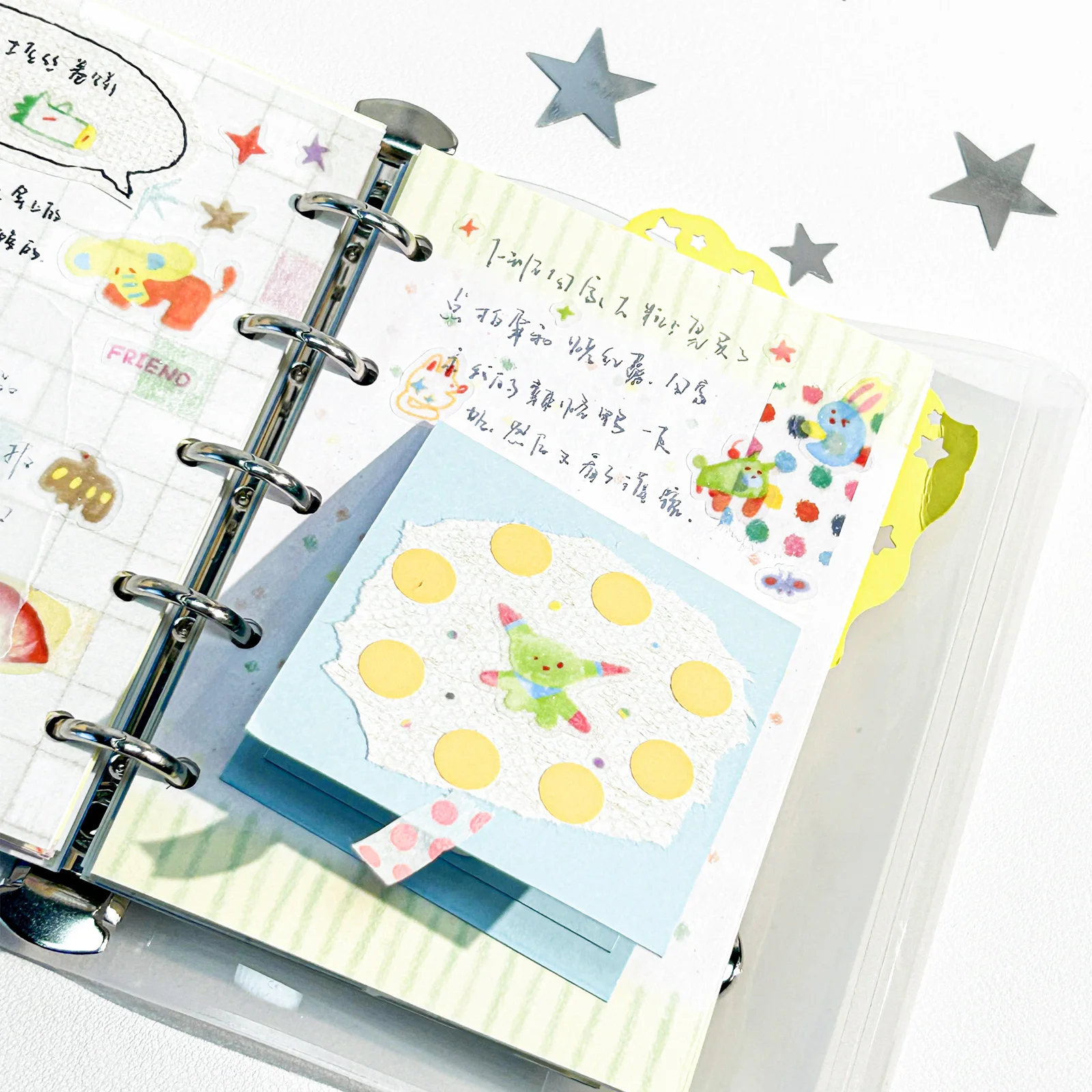 300cm/rolo bonito dos desenhos animados whimsy fazendo fita diário adesivo diy scrapbooking adesivos decoração planejador móvel papelaria coreano