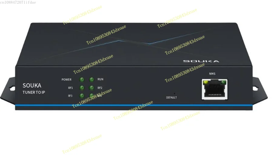 DVB-C DVB-T T2 ATSC DVB-S2 to IP Tuner Receiver Encoder RF to UDP RTP RTMP HTTP HLS RTSP SRT 4-way Tuner to IP