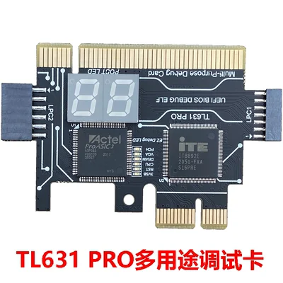 TL631PRO code diagnostic card desktop notebook PCI E debugging