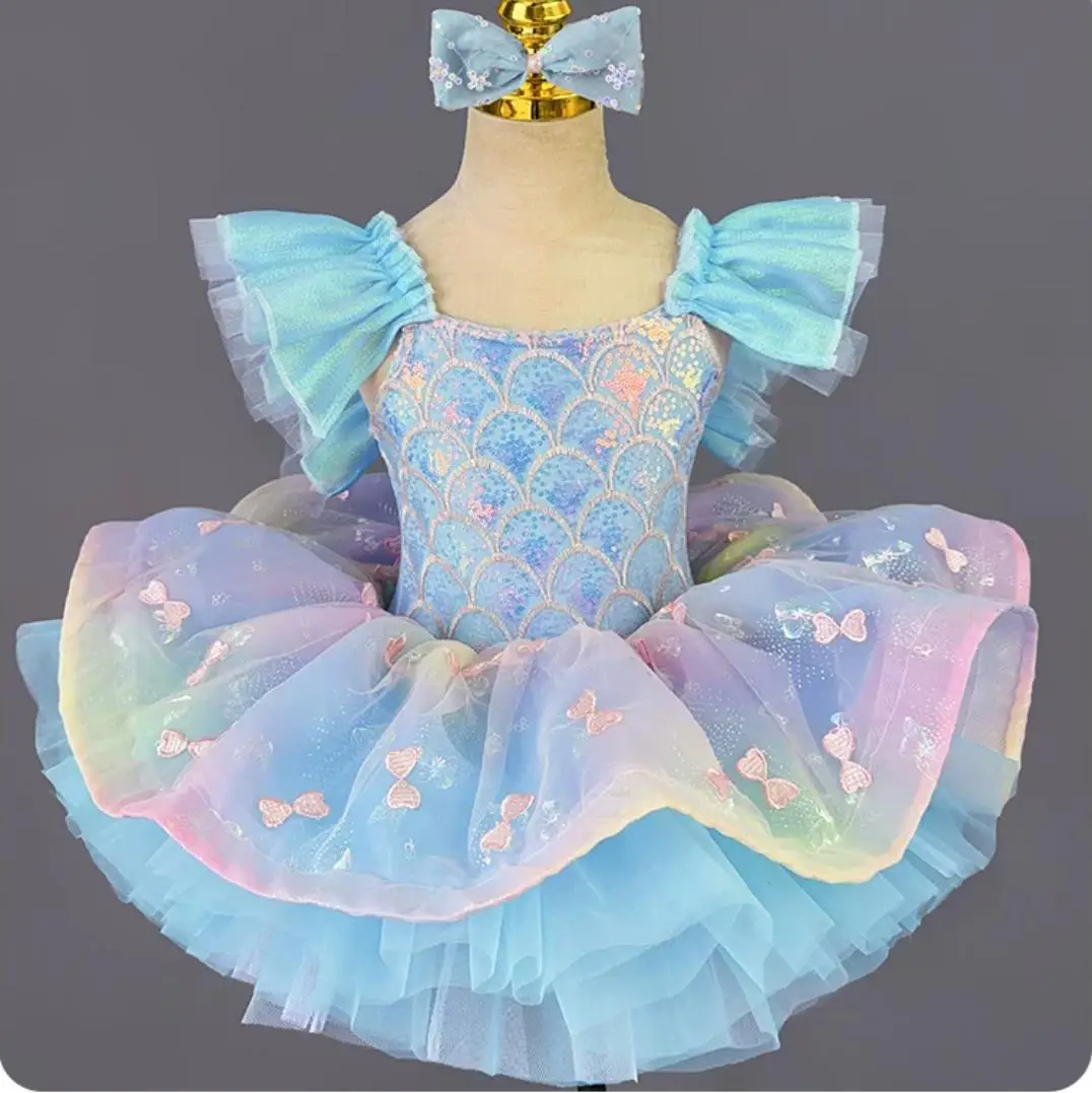 

Campus Dance Programs Ballet Dress Dancer Wear Stage Ballet Tutu Skirt Girls' Contemporary Dance Ballet Skirts Princess Dress