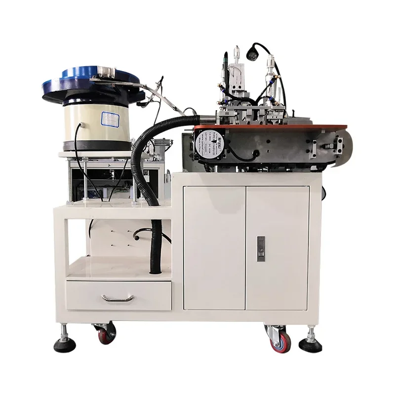 Automatic USB data cable soldering , wire terminal welding machine, peeling and tin all-in-one , small tin tapping machine