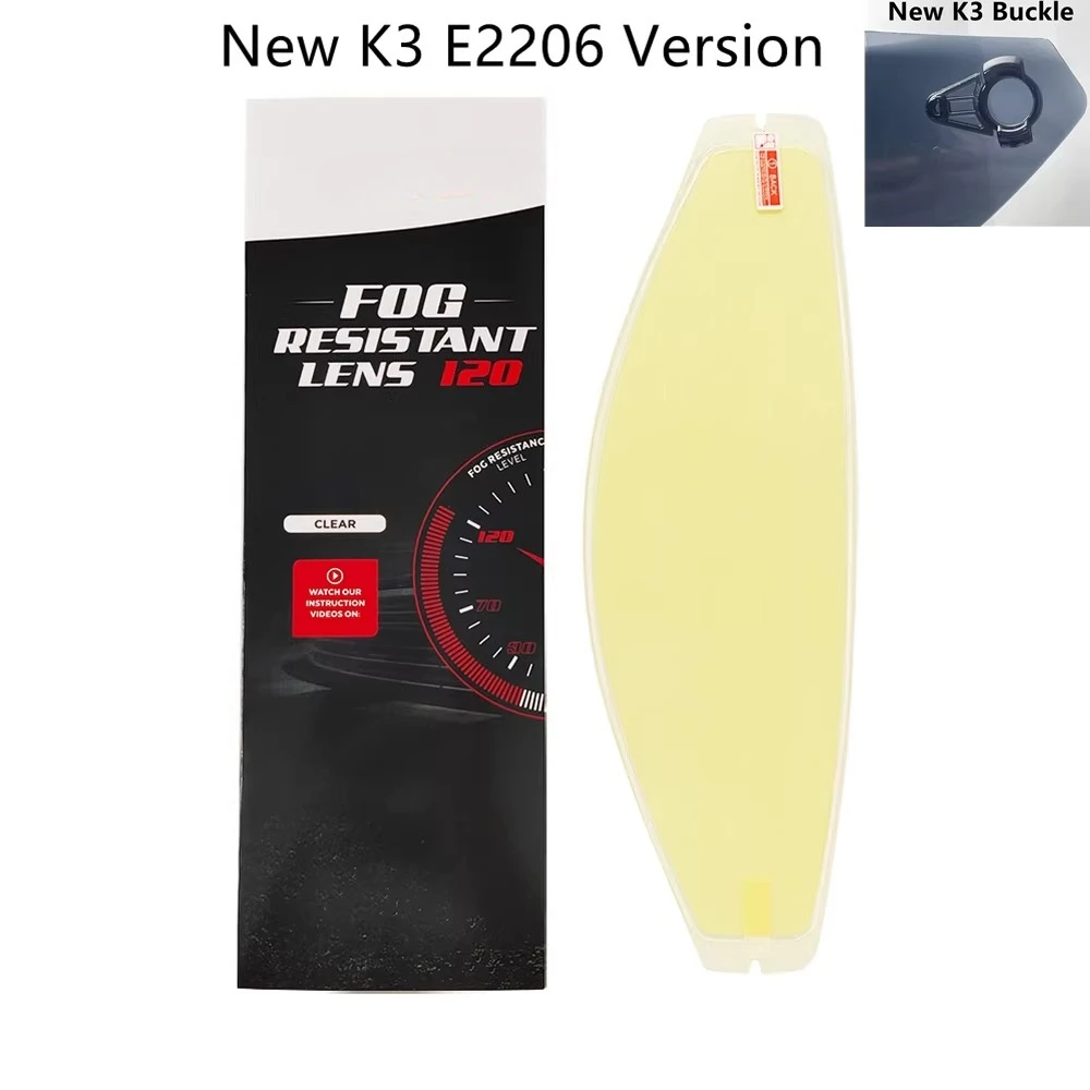 

Suitable for AGV Lens Anti-fog Sticker New K3 E2206 Buckle Anti-fog Stickers