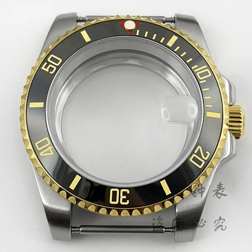 

SUB Case NH35 40mm Watch Accessory Case Sapphire Glass Suitable For NH34 NH35 NH36 NH38 NH39 NH70 ETA2824 Movement 28.5mm Dial