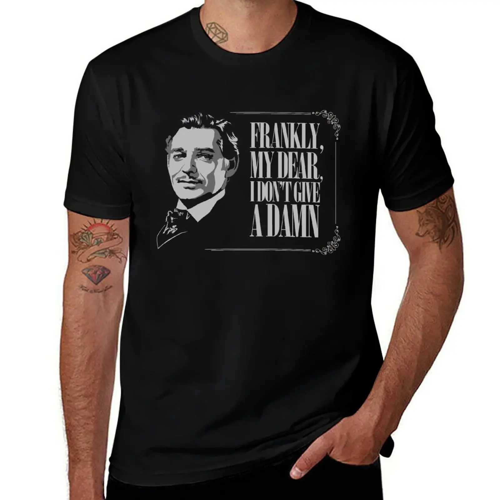 Rhett Butler T-Shirt Light Athletic Short Sleeve Tee Shirt T-Shirt
