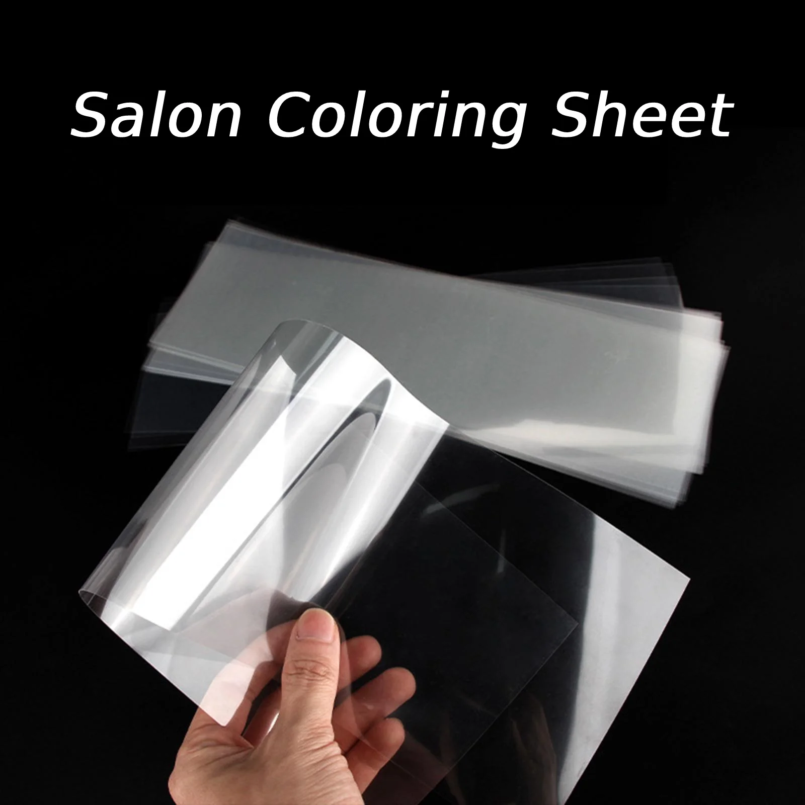 

100Pcs Hair Dyeing Sheet Balayage Sheet Hair Highlighting Sheet Hairdressing Dyeing Tool for Home DIY Salon Hair Stylists