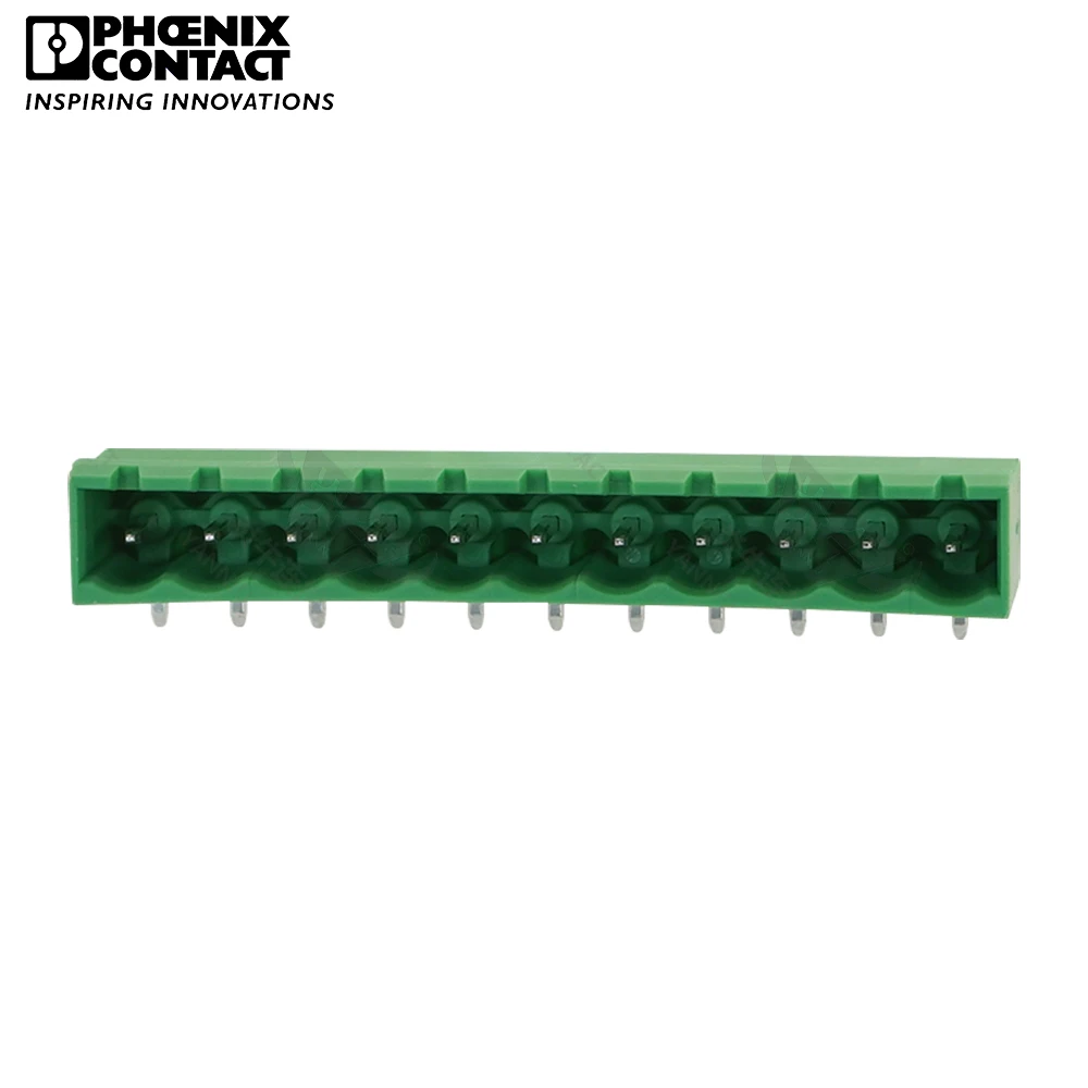 5.0mm Original Genuine Phoenix Contact Connector PCB Pluggable PLUG-IN Terminal Block 11 Pin MSTBA 2.5 G 5.0 1757556 12A 320V