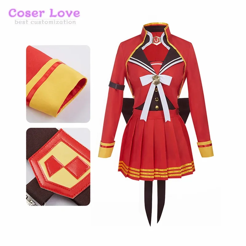 

CyUma musume Pretty Derby Maru Zensky MaruZensky Cosplay Costume Christmas Party Clothes