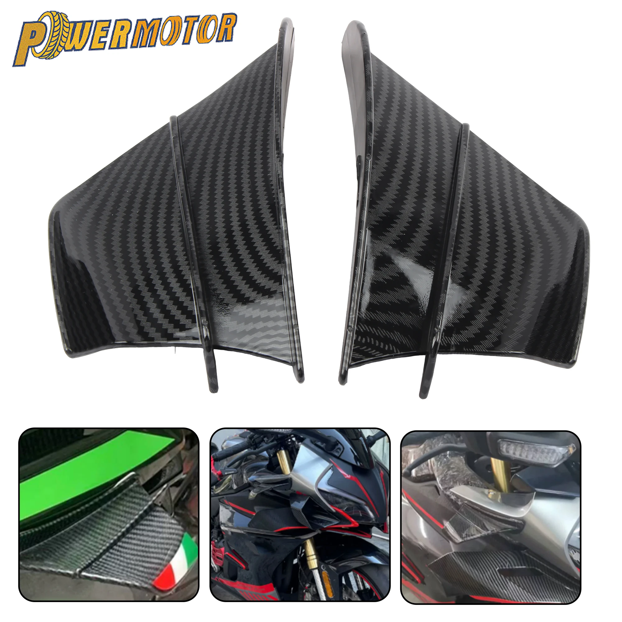 

Motorcycle Winglet Aerodynamic Wing For Suzuki Katana Hayabusa GSX-R1000 S1000 GSX-R750 GSX-R600 GSX250R GSX-R125 Moto Deflector