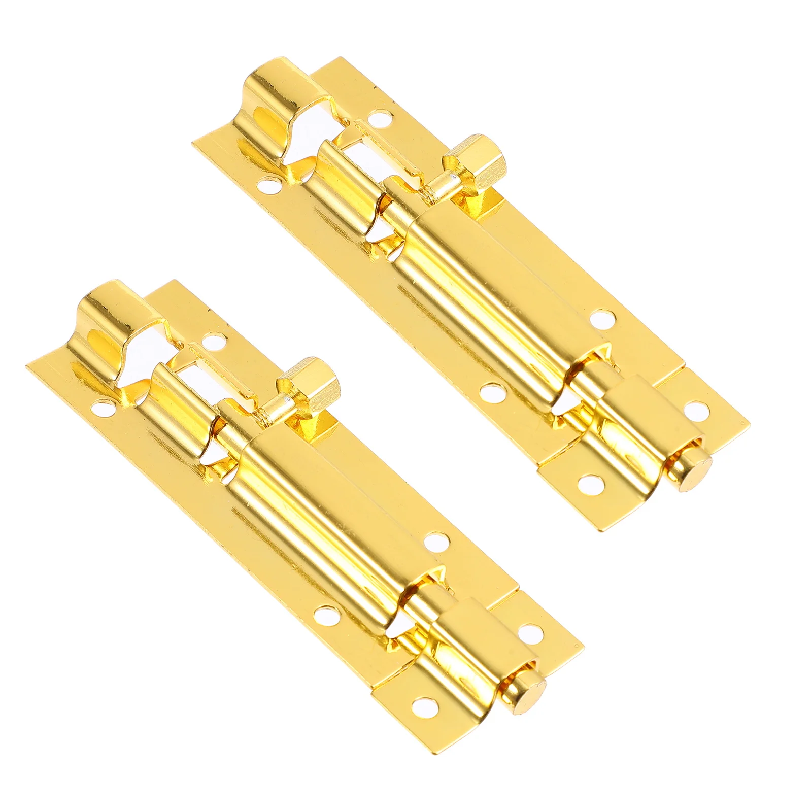 

2 Pcs Sliding Door Latch Stainless Steel Deadbolt Pin Lock Anti Theft Security BoltLatch For Doors Windows Easy Install
