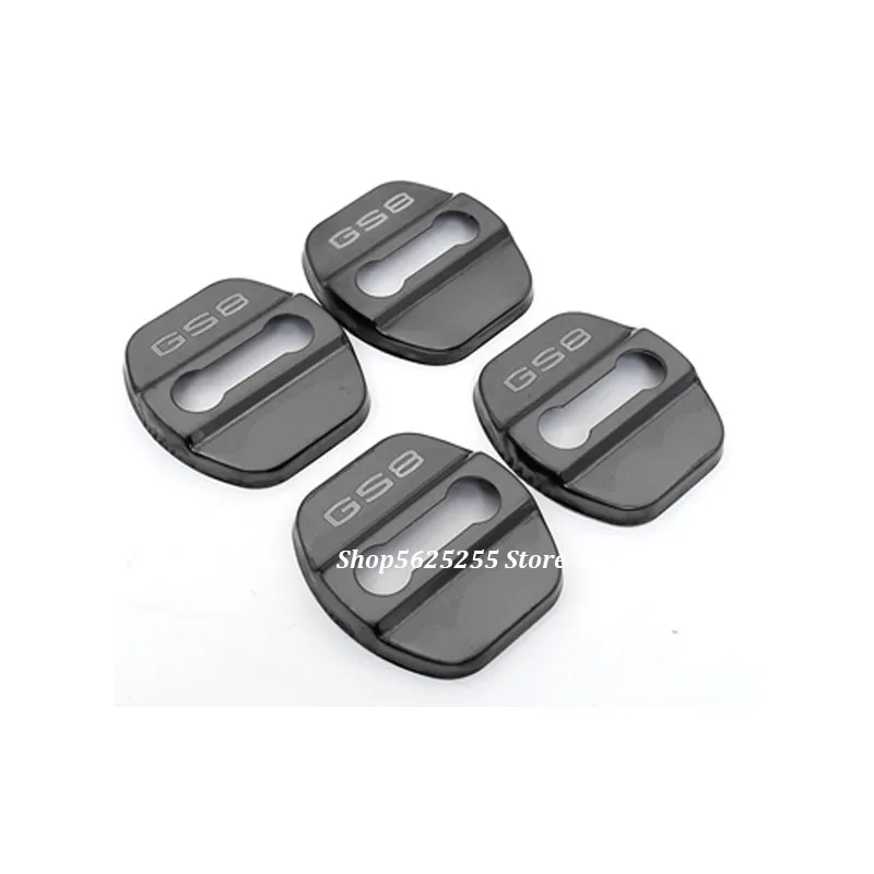 Door Lock Protection Cover Modified Protective Punching Cover for Trumpchi Gac Gs8 2020 2021 2022 Accessories