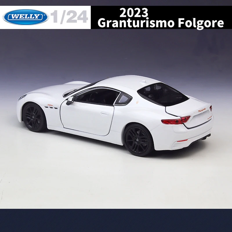 WELLY 1:24 Maserati Granturismo Folgore Legierung Auto Druckguss & Spielzeugfahrzeuge Automodell Miniaturmodell Auto Spielzeug für Kinder