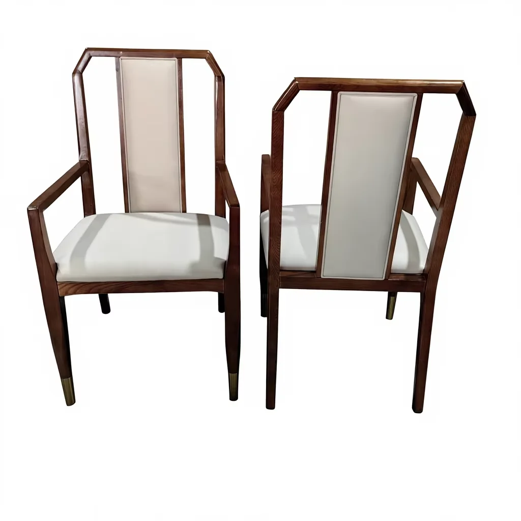 #Solid Wood Dining Chair with Convertible Feature Modern Design for Home Dining and Living Spaces