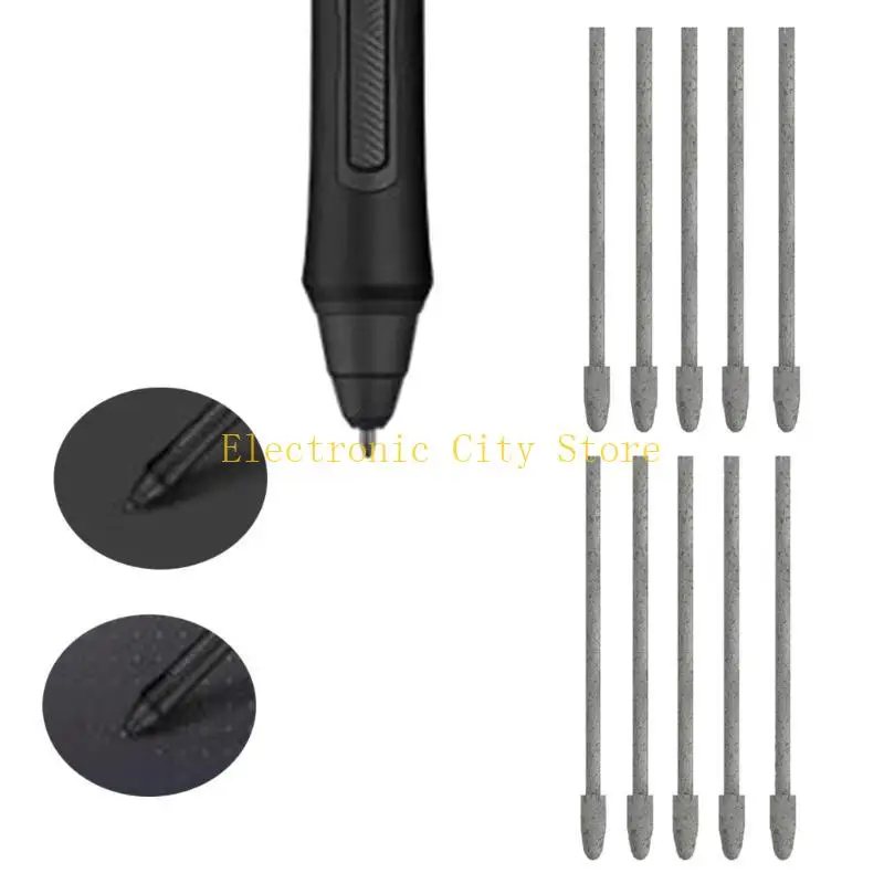 

5/10Piece Felt Tip Pen Tip Replacement Set Pressure Responsive PW517 PW110 Instrument Accessories