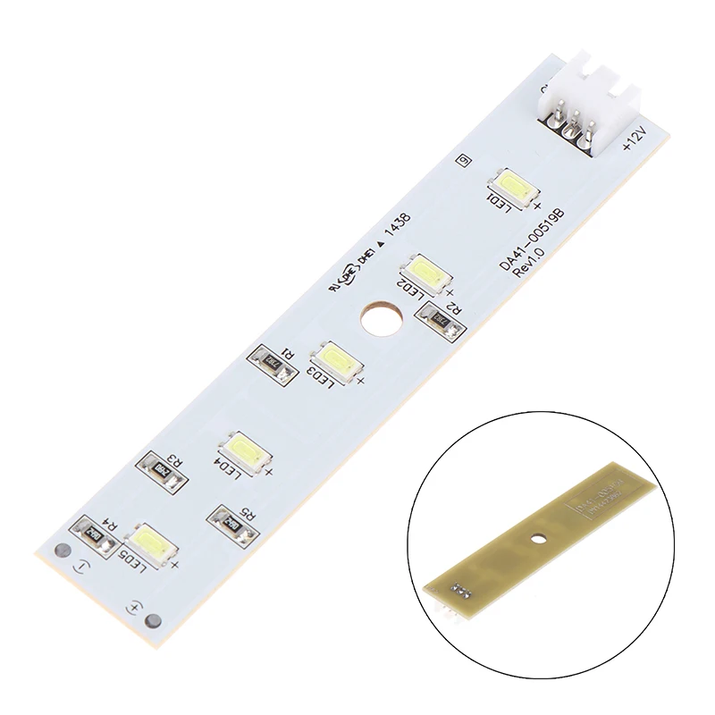 Ności dla Samsung lodówka listwa oświetleniowa DC12V DA41-00519B lodówka lampa LED zamrażarka części akcesoria DIY