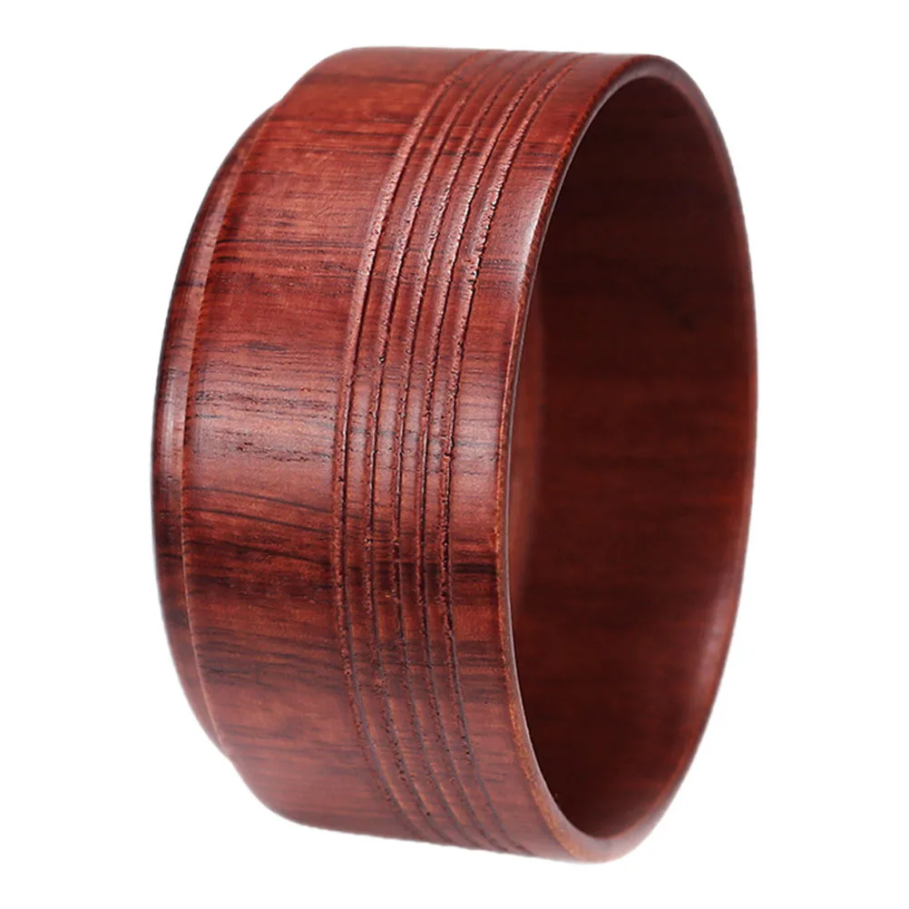 

Wooden Shave Bowl Sturdy Construction Ergonomic Grip Large Capacity Shaving Mug Men Shave Tool Household Shaving Bowl