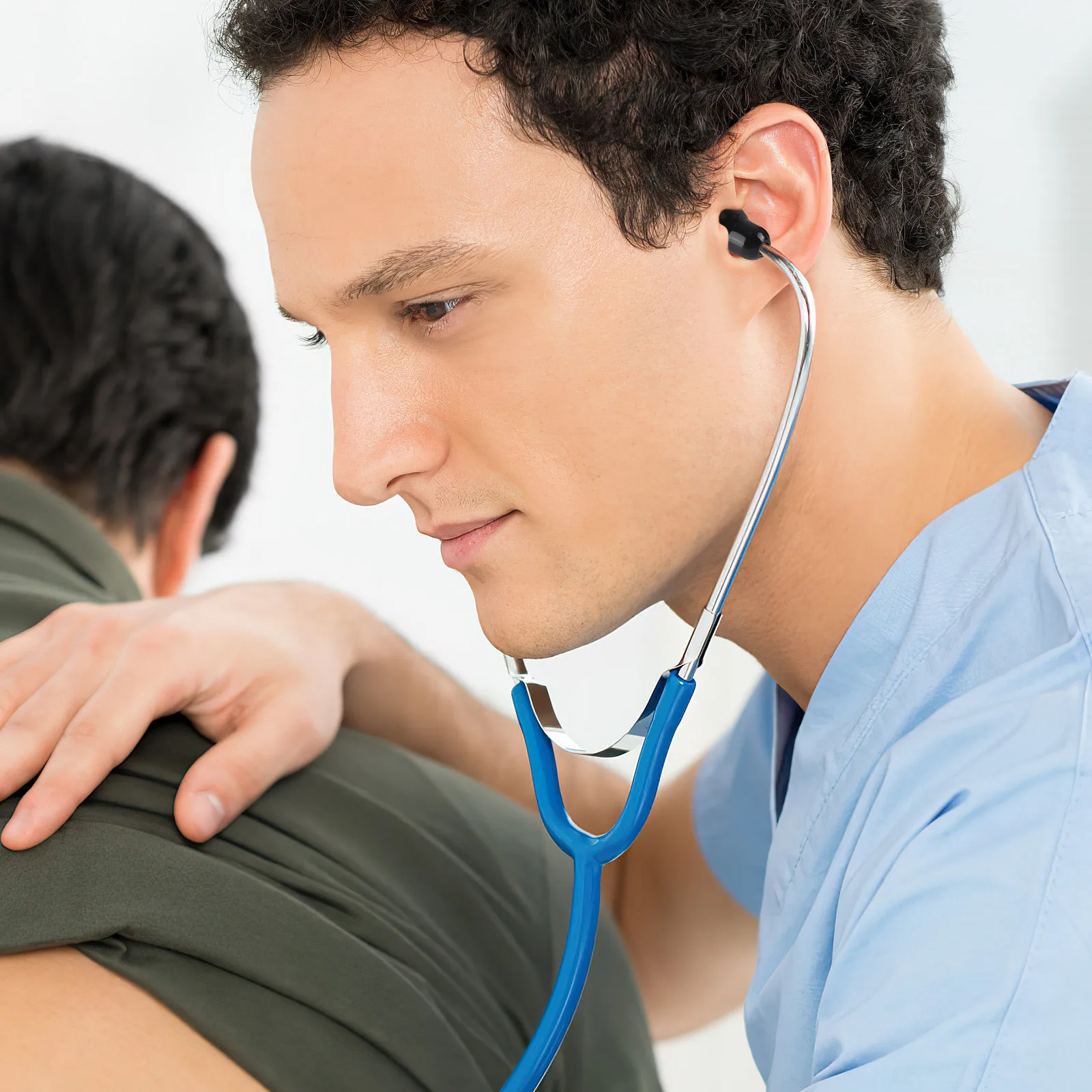 

10Pcs Silicone Stethoscope Earplugs Replacement Ear Tips Soft Skin-Friendly Universal Fit for Littmann Isolation