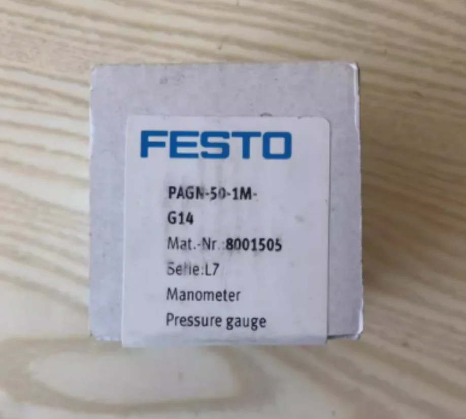 

2PCS New original FESTO manometer PAGN-50-1M-G14 8001505 8001506 8001504