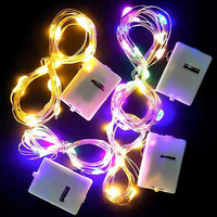 2/1M LED Copper Wire String Lights Battery Powered Garland Fairy Light Home Christmas Wedding Party Decorations Holiday Lighting