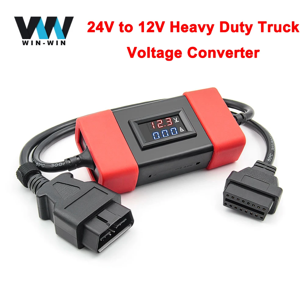 OBD2 OBD-voedingskabel voor Dashcamera, 48cm/18.9in OBD-voedingsadapterkabel met Schakelknop ACC-modus Laagspanningsbeveiliging voor Opladen van Dashcameratelefoons