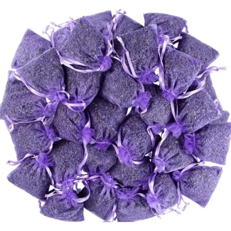 

Lavender Sachets Pack -French Lavender Sachets Closets Fresh Scents, Set of, Lavendar Home Fragrance Sachets for Drawers and Cl
