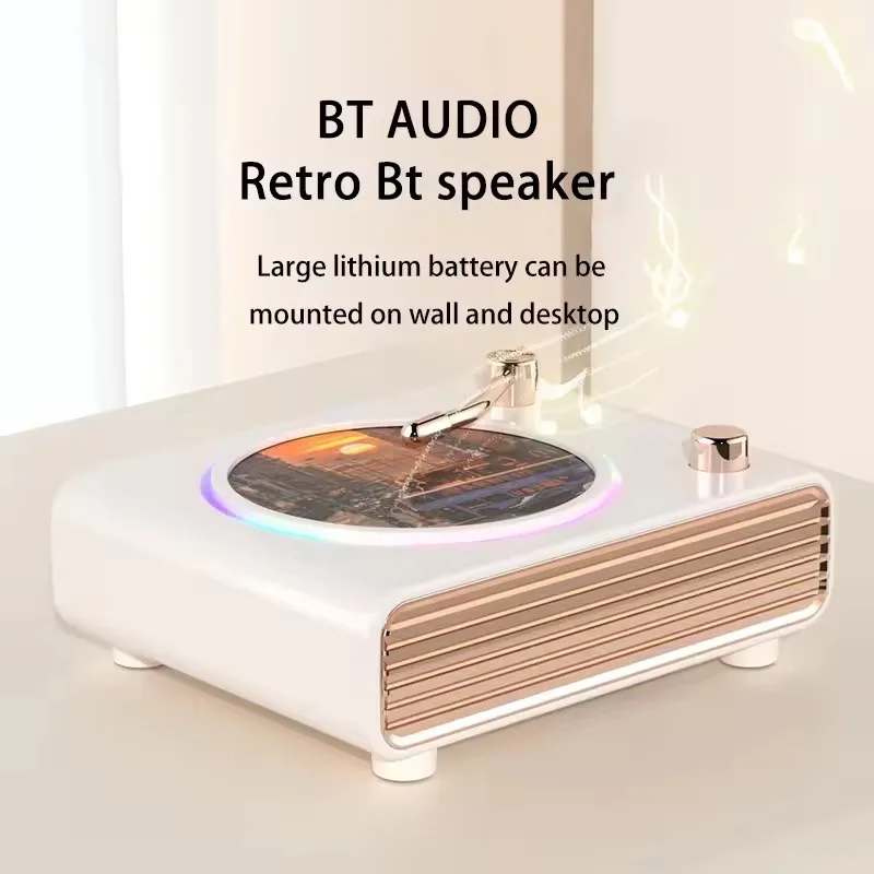 

Высококачественные беспроводные колонки в стиле ретро с поддержкой Bluetooth