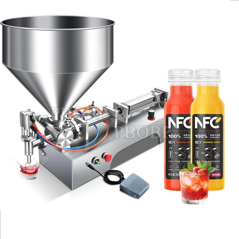 

Viscous Liquid Filling Machine With Weighing System for Particle Containing Jam Sauce Paste Automatic Dosing Machine Food Grade