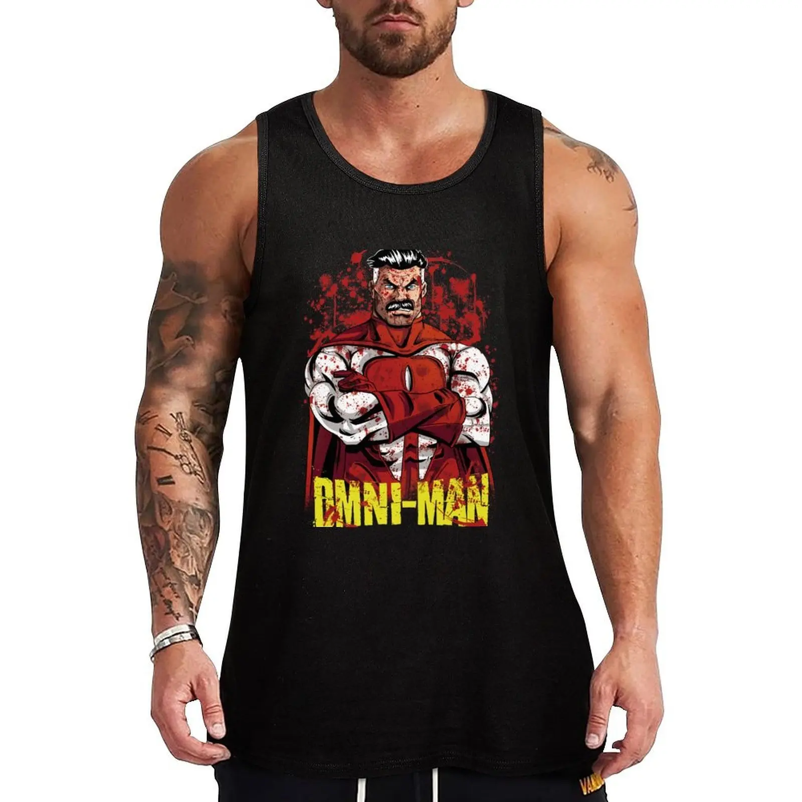 

Omni-Man Tank Top Basic Tank Top Soft Breathable Casual Daily Wear