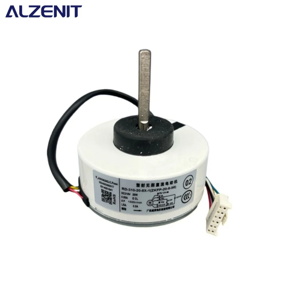 New For Xiaomi Air Conditioner Indoor Unit DC Fan Motor RD-310-20-8X-1 DC310 20W 1500RPM ZKFP-20-8-98 Conditioning Parts