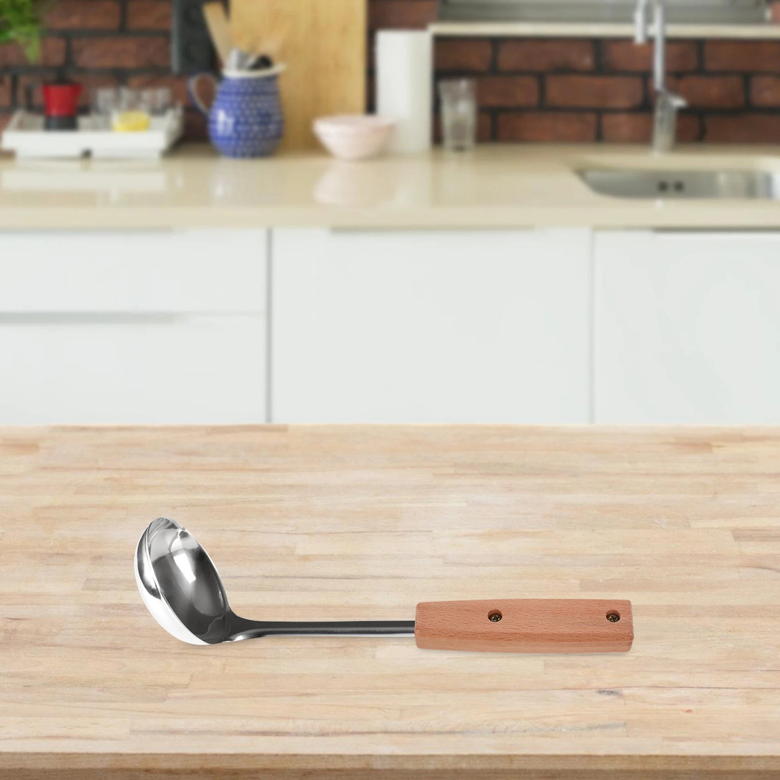 

Handle Solid Wood Anti-scalding Replacement Pot Handles Cooking Spatula Replaceable Bakeware
