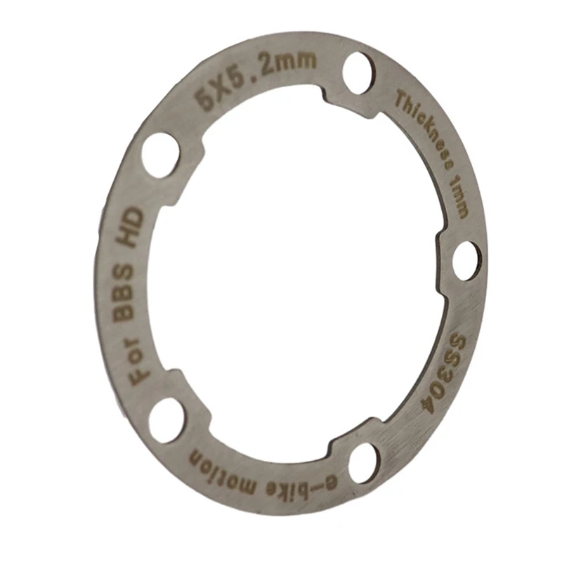 Electric Bicycle Chainring Washer For BAFANG BBSHD Chain Ring Offset Correction Spacer Gasket Ebike Accessories