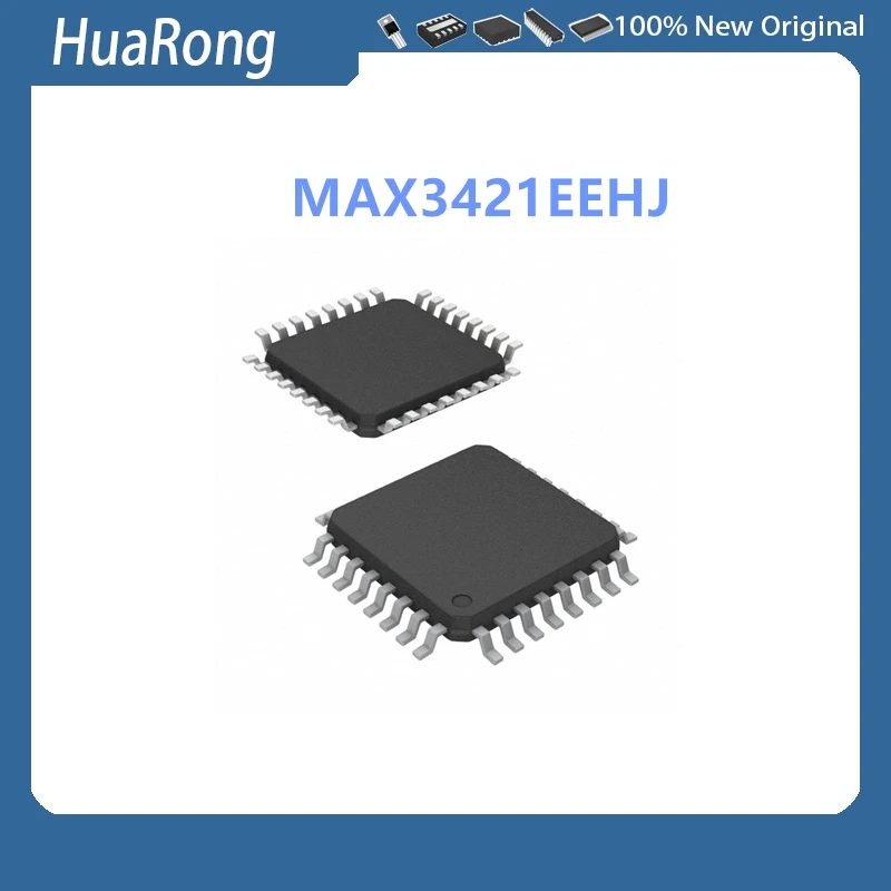 5Pcs/Lot MAX3421EEHJ   MAX3421EE  TQFP32   3421EE   MAX3421EETJ  qfn32