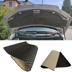 20mm Car Hood Engine Firewall Heat Mat Car Sound Deadener Mat Noise Proof Bonnet Insulation Firewall Heat Foam Cotton Sticker