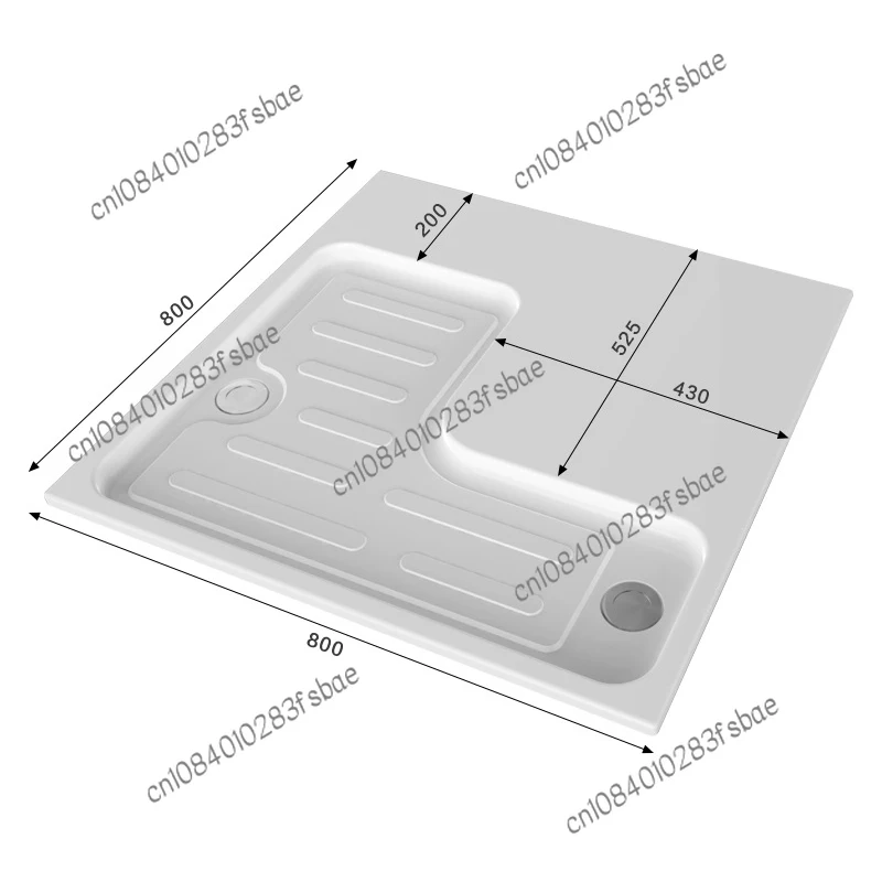 Modifica del bagno RV combinazione di lavabo da bagno universale compatto con Base da 800*800MM