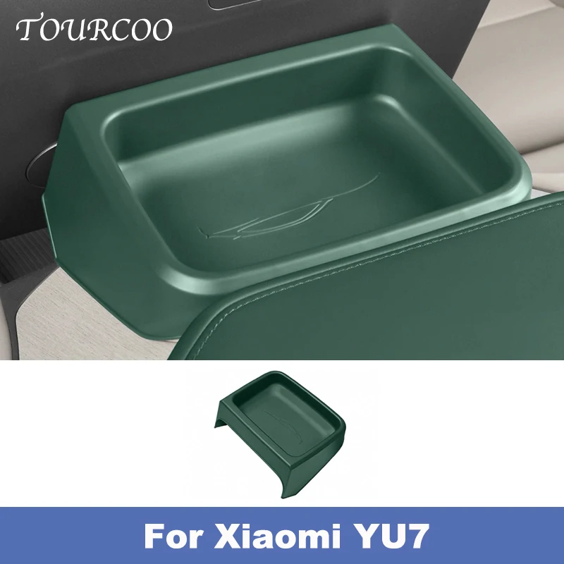 

For Xiaomi YU7 2025 2026 Central Control Screen Rear Storage Tray Dashboard Storage Box Accessories